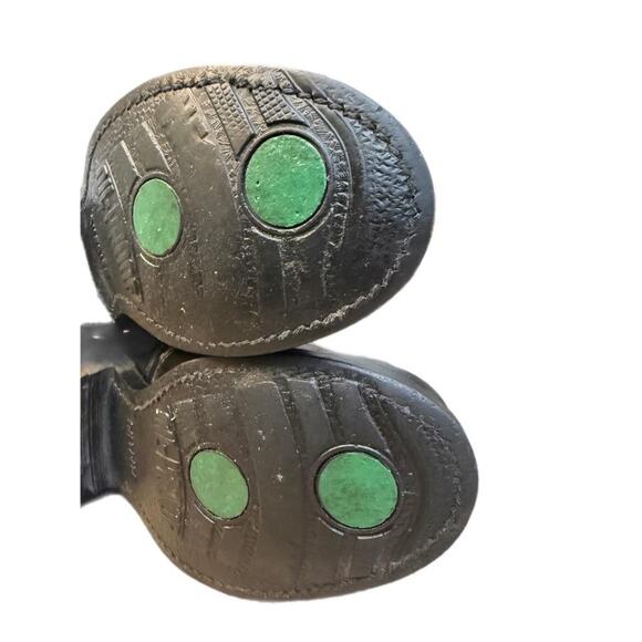 Frye Engineer 8R Biker Boot Black Leather Women size 8 - Picture 9 of 11